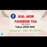 akun facebook tua 2009-2015 Support FB ADS+1bm siap pakai