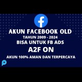 Akun Facebook TUA / Facebook OLD Bisa Untuk Iklan FB Ads + MP, A2F ON DLL