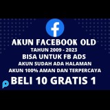 Akun Facebook TUA / Facebook OLD Bisa Untuk Iklan FB Ads + MP, DLL