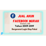 Akun Facebook Tua Murah (tahun 2009-2019)