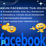 Akun Facebook Tua (OLD) Guna SPAM, ADS, DLL