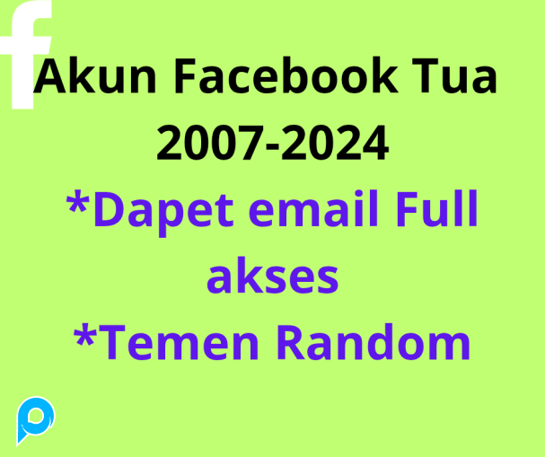 Akun Facebook Tua tahun 2007-2024