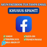 Akun Facebook Tua Tanpa Email, KHUSUS SPAM