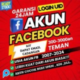Akun Facebook Tua Teman 300-3000an Tahun 2007-2024 Random Cocok Untuk SPAM , ADS , DLL