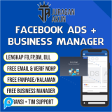 Akun FB Ads + BM (Business Manager) Facebook Untuk Iklan FB ADS