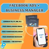 Akun FB + BM (Business Manager) Facebook Untuk Iklan FB ADS