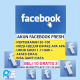 Akun Fb Fresh Sudah Punya Pertemanan A2FON Cocok Untuk Spam/Ads/Fp