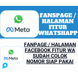 Akun FB+BM+FPWA Sudah Colok Nomor SIAP Pakai