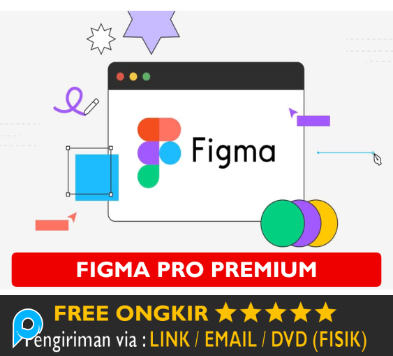 Akun Figma Premium Professional Figma Education iOS Android iPhone Bergaransi All Devices