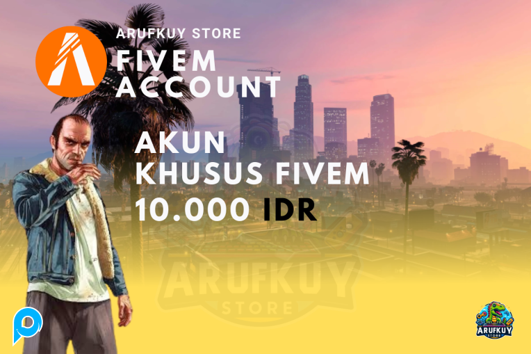 Akun FiveM Rockstar - Clean & Aman