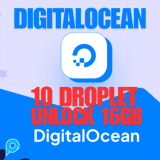AKUN FRESH DIGITALOCEAN 10 DROPLET 200$ 2 BULAN