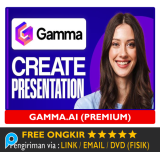 Akun GAMMA.APP AI Presentation Slides Premium Account GAMMA APP AI PRO Features Subscription Unlocke