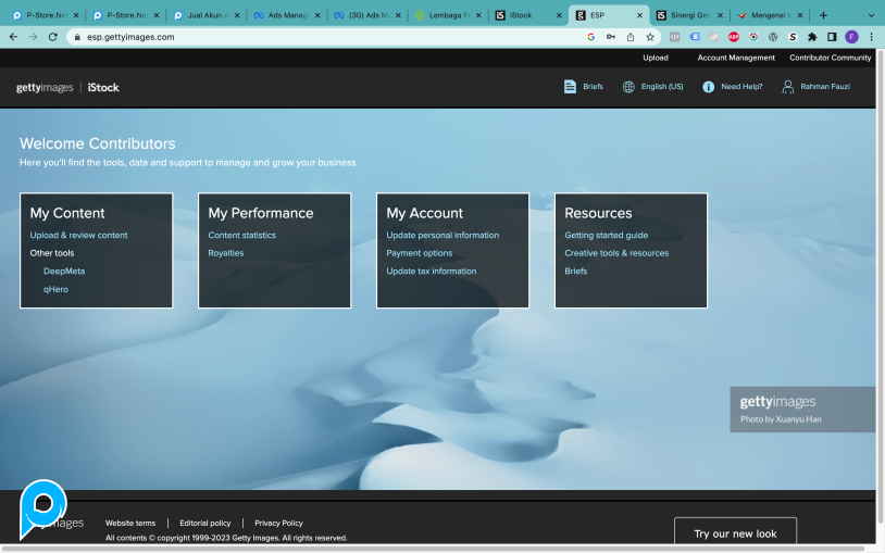 Akun Getty Images/ Istock Contributor, Sudah Ada Asset 40 an Photo, Non-exclusive Account