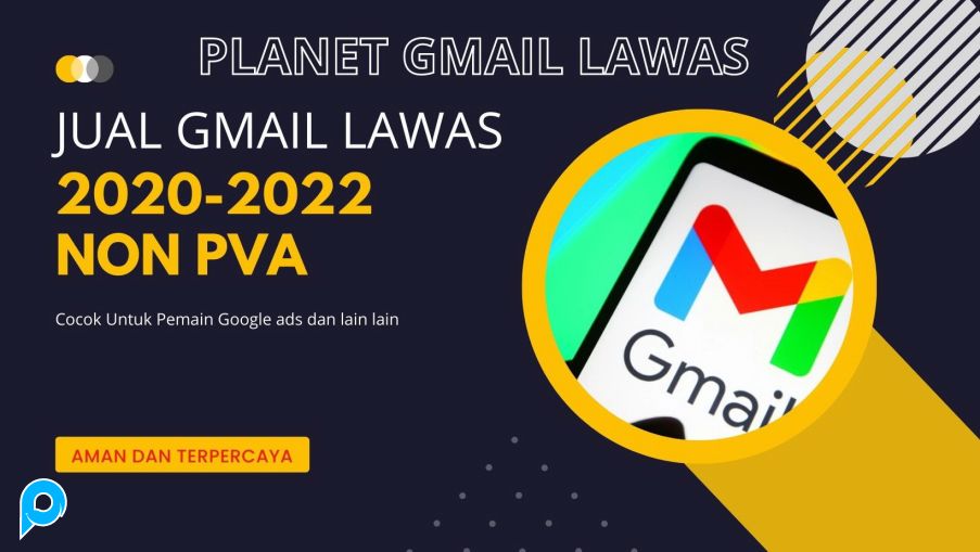 Akun Gmail Tua Gmail 2020 - 2022
