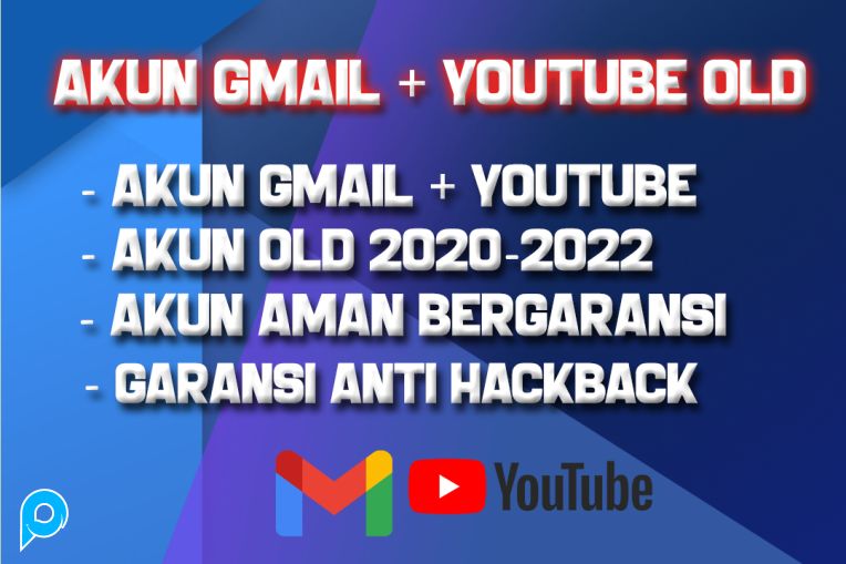 AKUN GMAIL + YOUTUBE OLD TAHUN 2020-2022
