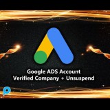 Akun Google ADS - Unsuspend & Verified Company
