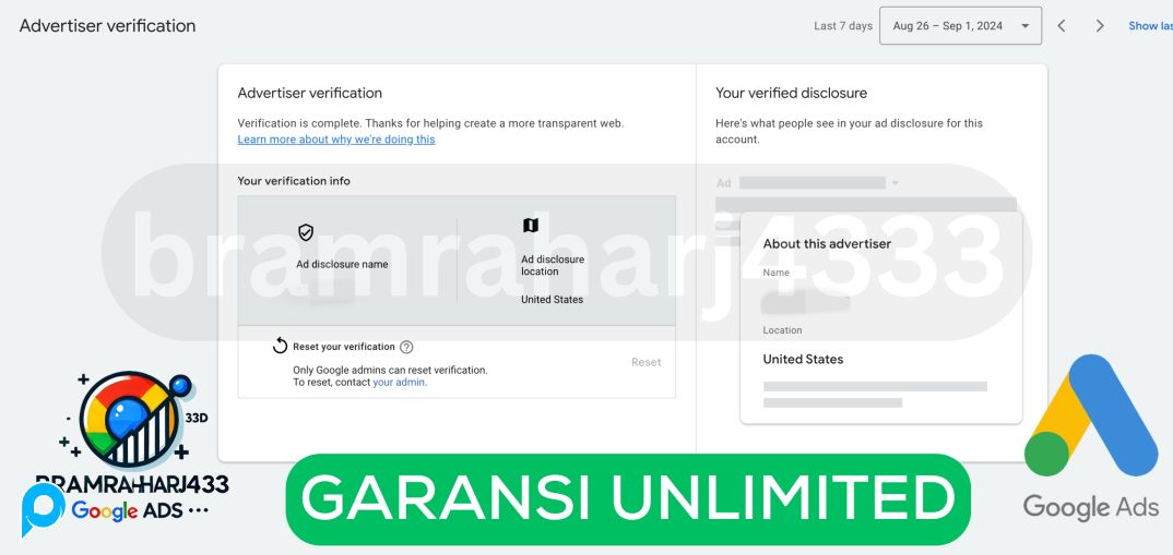 AKUN GOOGLE ADS MCC AGENCY INTERNASIONAL - SUDAH ADA SALDO 10USD