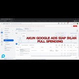 Akun Google Ads Siap Gas Di Pakai Sudah Ada Iklan Valid + Verifikasi Pengiklan + Verifikasi Bisnis