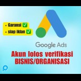Akun google ADs sudah verifikasi bisnis/organisasi