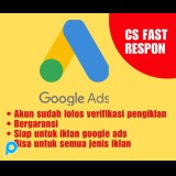 Akun google ads verifikasi perorangan untuk iklan di google / beli 8 gratis 1