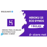 AKUN HEROKU $5 1 BULAN