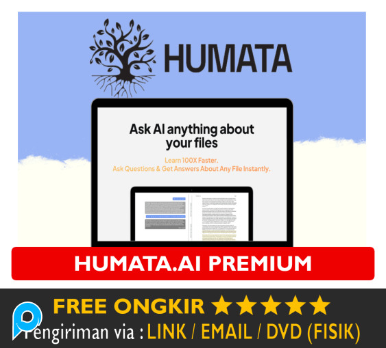 Akun Humata AI Premium Humata.AI Chat PDF iOS Android iPhone Bergaransi All Devices