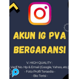 AKUN INSTAGRAM KOSONGAN FRESH POLOS PVA HIGH QUALITY