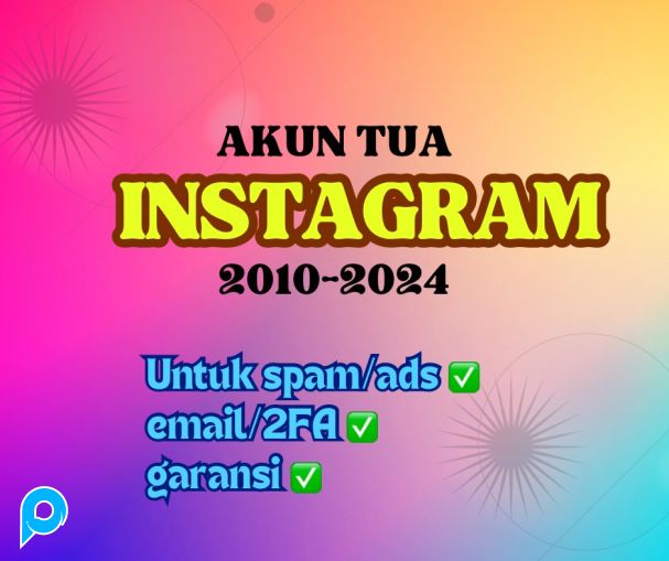 Akun Instagram Tua tahun 2010-2024 terbaik untuk spam/iklan beli 10 gratis 1