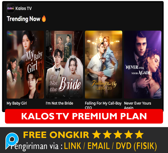 Akun Kalos TV Premium Pro Account KalosTV Bergaransi Streaming Film Drama