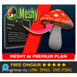 Akun Meshy AI Premium Pro Account MeshyAI Bergaransi 3D Model Generator Creator