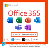 Akun Microsoft Office 365 Pro Plus – Premium  Kompatibel: Windows & macOS  Jenis Lisensi: Akun Pre