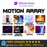 Akun MotionArray Premium PRO Motion Array Account VIP