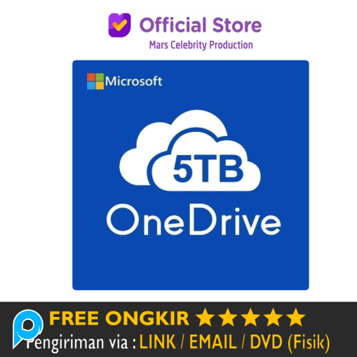 Akun OneDrive 5TB Lifetime Account - Tempat Simpan Data di Cloud One Drive