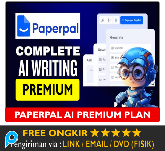 Akun Paperpal AI Premium Account Paper Pal AI Naskah Akademik Scholarly Tool Smarter Writing Bergara