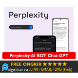Akun Perplexity AI BOT GPT-4 Per Plexity iOS Android iPhone Bergaransi Support All Devices