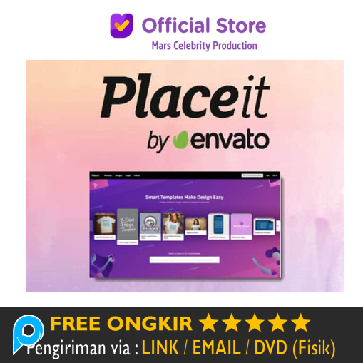 Akun Placeit Premium Unlimited Download Place IT Full Access for Desainer Grafis Produk