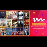 AKUN PREMIUM PLATINUM VIDIO.COM MASA AKTIF 1 BULAN SHARING 2 USER