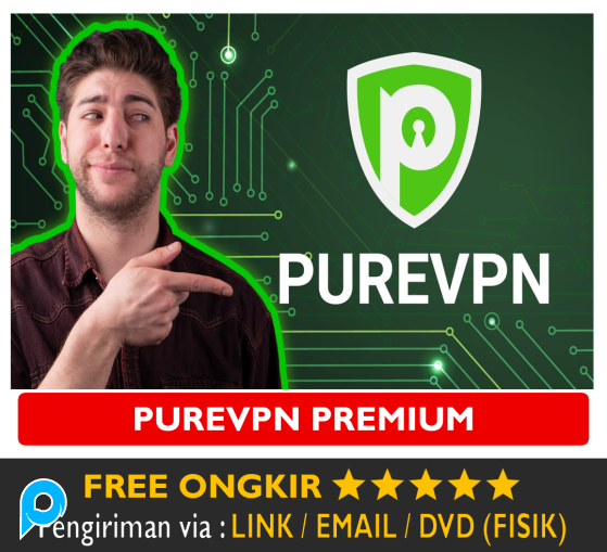 Akun Pure VPN Premium PureVPN iOS Android iPhone Bergaransi All Devices
