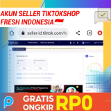 AKUN SELLER TIKTOK SHOP TIKTOKSHOP INDO INDONESIA FRESH MURAH UNTUK JUALAN 100% REAL AKTIF PERMANEN 