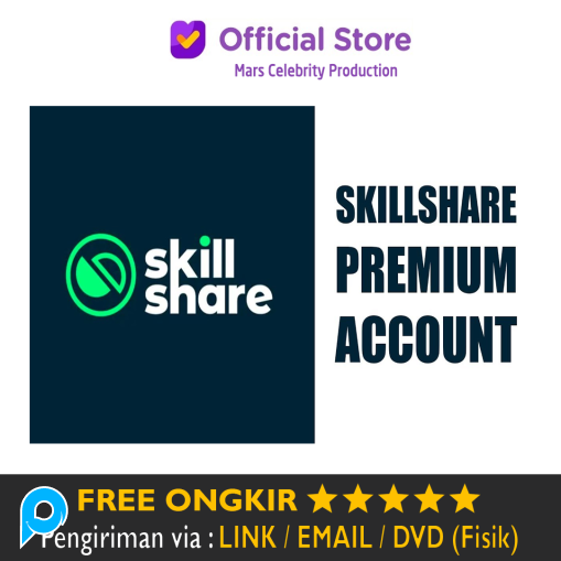 Akun Skillshare Premium Skill Share Ecourse Kursus Plus PRO VIP