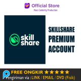 Akun Skillshare Premium Skill Share Ecourse Kursus Plus PRO VIP