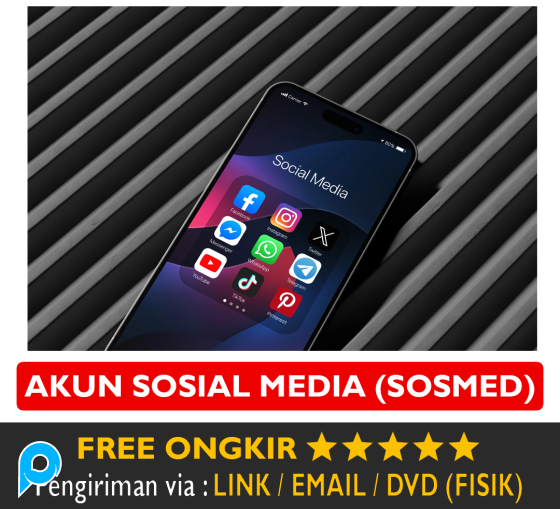 Akun Social Media Facebook Twitter X Instagram Youtube TikTok Sosmed FB IG Stock New Fresh Baru / La