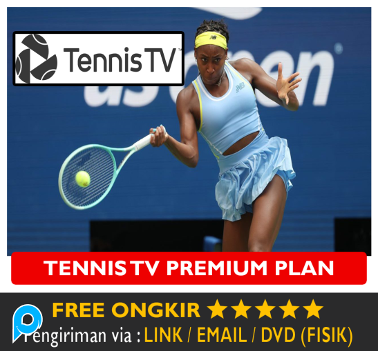 Akun Tennis TV Premium Pro Account TennisTV Bergaransi Pertandingan Tenis Match Highlights