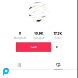 Akun Tiktok 10K / 10.000 Followers hasil FYP Real Followers Indo BISA LIVE cocok untuk BISNIS / PRIB