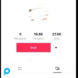 Akun Tiktok 15K / 15.000 Followers hasil FYP Real Followers Indo STOCK TERBATAS SIAPA CEPAT DAPAT, S
