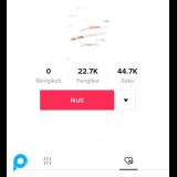 Akun Tiktok 20K++ / 20.000 Followers, hasil FYP Real Followers Indo BISA LIVE cocok untuk BISNIS / P