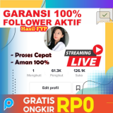 AKUN TIKTOK 46 ribu (46k) FOLLOWER INDO MURAH JUALAN 100% REAL AKTIF ORGANIK PERMANEN BERGARANSI HAS