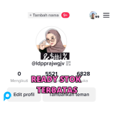 Akun Tiktok Followers 2k+ (Hasil FYP) stok terbatas