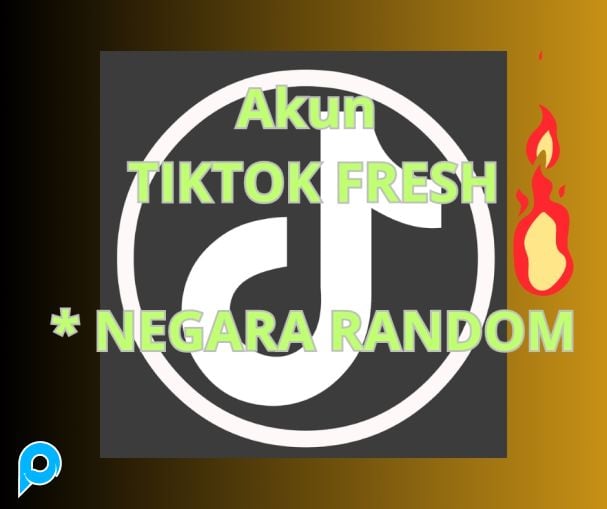 Akun TIKTOK Fresh Umur Bulanan