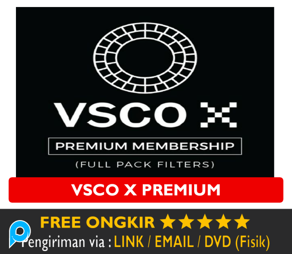 Akun VSCO X Fullpack VSCOX Account iOS Android iPhone Bergaransi All Devices